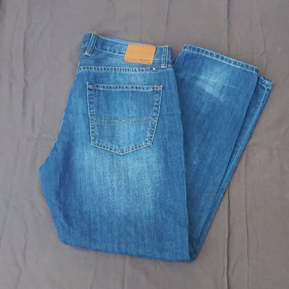 Lucky brand mns jeans. Sz-34x30 guc.